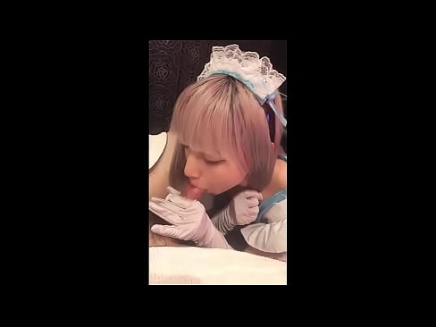 ❤️ Japanese Idol [mayuka], costume babu Perancis, bagian 1, blowjob jeung jerk off jeung lotion ️ porno super di urang ️❤